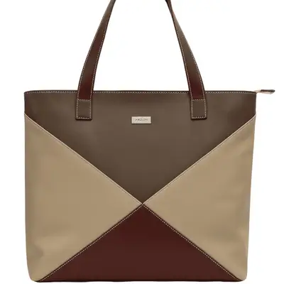 Bolsa Feminina de Couro Fashion Triangle Zup