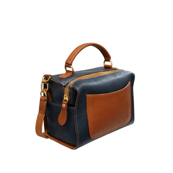 Bolsa Feminina de Couro Legítimo Manhattan  Zup Bags
