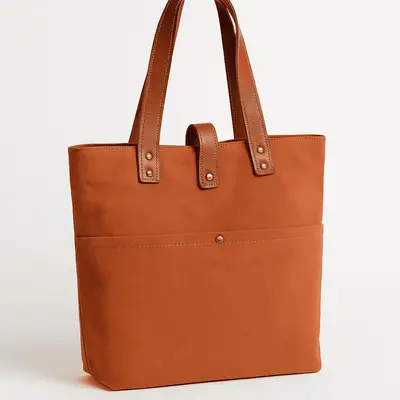 Bolsa Feminina de Lona e Couro Zup