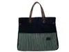 Bolsa Feminina de Lona e Tecido Jacquard
