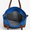 Bolsa Feminina de Lona e Tecido Jacquard