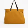 Bolsa Feminina de Lona e Tecido Jacquard