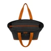 Bolsa Tote Ferrara em Lona com Detalhes em Couro Zup