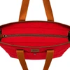 Bolsa Tote Ferrara em Lona com Detalhes em Couro Zup