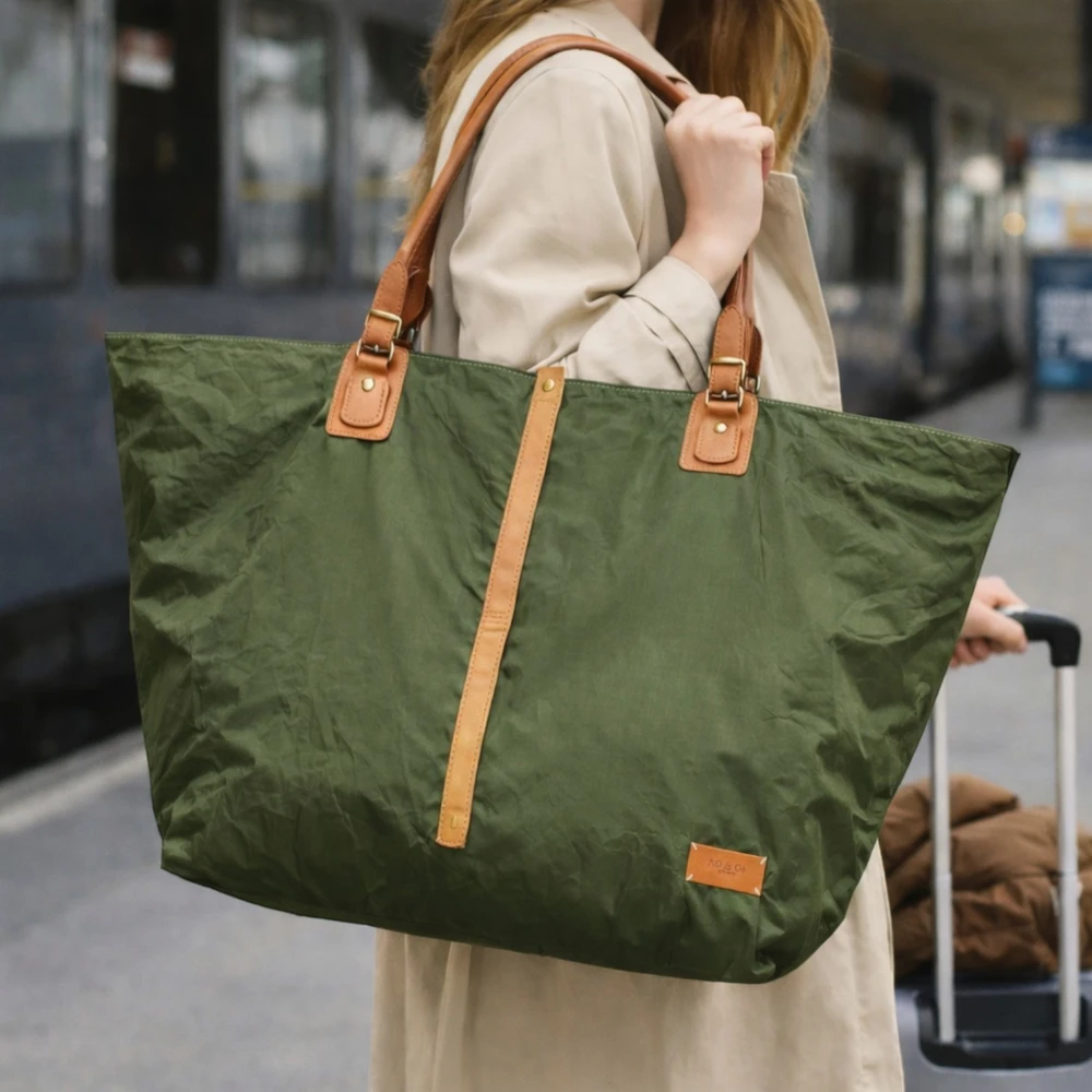 Bolsa de Viagem Dobrável Zup Travel Flex Nylon Impermeável