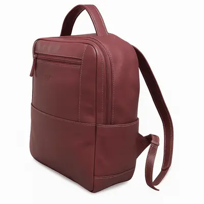 Mochila Unissex de Couro Zup