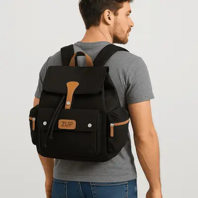 Mochila de Lona Unissex Pan  Zup