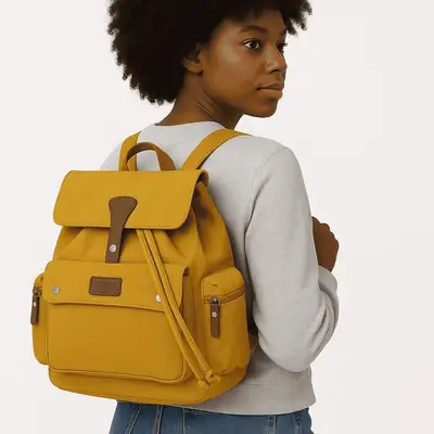 Mochila de Lona Unissex Pan  Zup