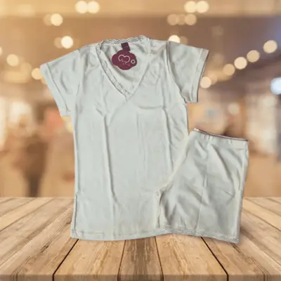 Short Doll de Malha Tecido leve e confortável
