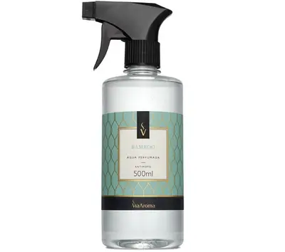 Água Perfumada para Ambientes e Tecidos Bamboo 500 ml - Via Aroma