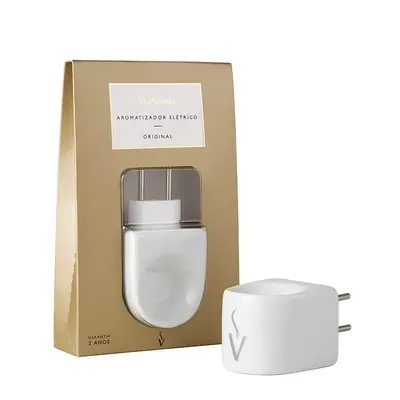 Aromatizador de Ambiente Via Aroma Difusor Elétrico Porcelana