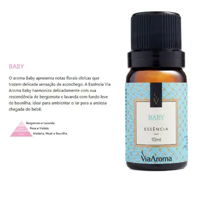 Essência Baby 10ml - Via Aroma