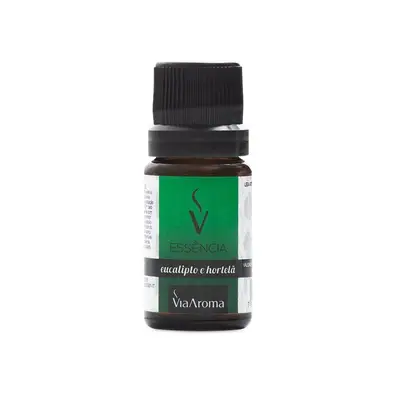 Essência Eucalipto e Hortelã 10ml - Via Aroma