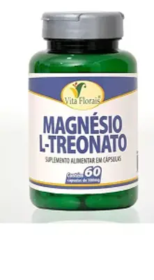 Magnésio L-Treonato 500mg 60 Cápsulas