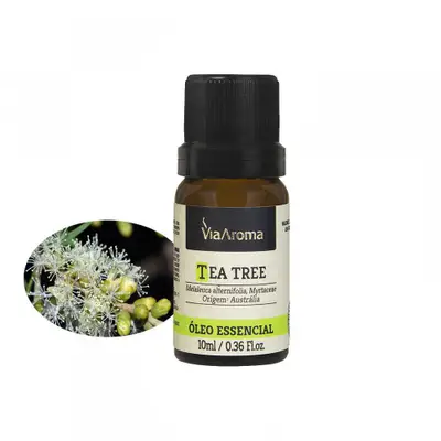 ÓLEO ESSENCIAL 10ML - TEA TREE (MELALEUCA) VIA AROMA