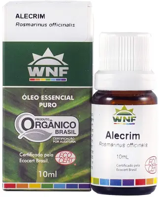 Óleo Essencial Alecrim Organico 10ml - WNF