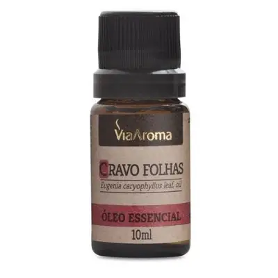 Óleo Essencial Cravo Folhas 10ml - Via Aroma
