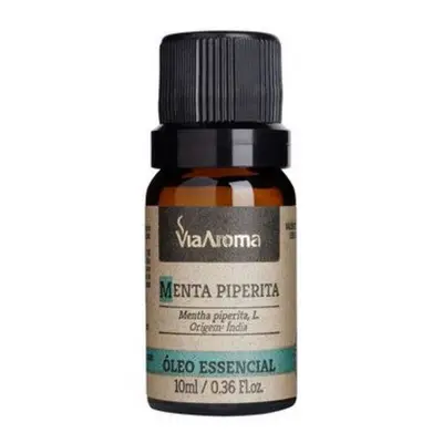 Óleo Essencial Menta Piperita 10ml - Via Aroma