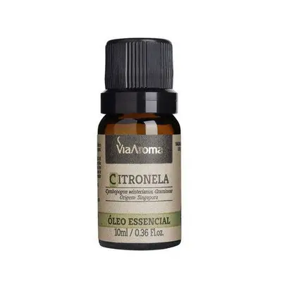 Óleo essencial Citronela 10ml - Via Aroma
