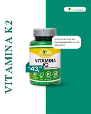 Vitamina K2 60 Cápsulas Vita florais