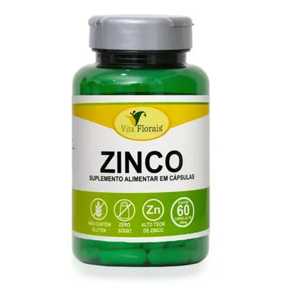 Zinco 500mg 60 Cápsulas