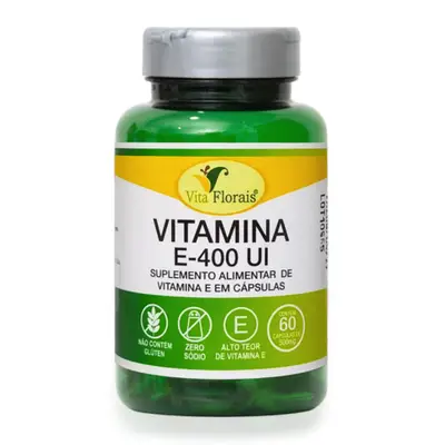 vitamina E 400 UI 500mg 60 Cápsulas