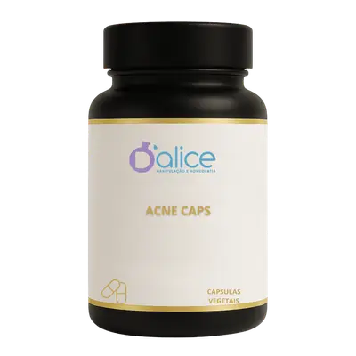Acne Caps - Suplemento Anti Acne | 60 doses em Capsulas vegetais