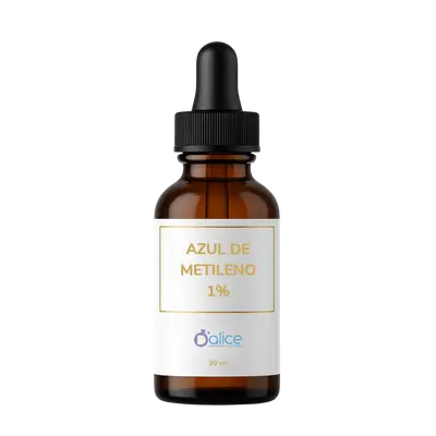 Azul de Metileno 1% - Antioxidante e Neuroprotetor Mitocondrial Premium | 30 ml