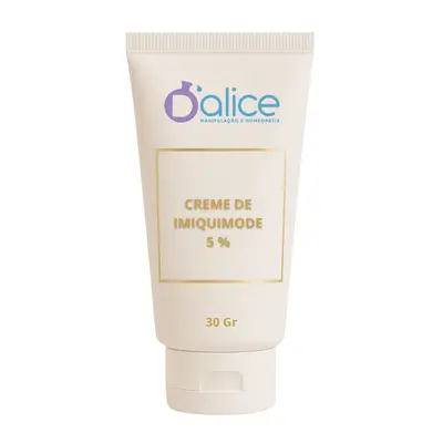 Creme de Imiquimode 5% - Imunomodulador para HPV, Ceratose Actínica e Carcinoma Basocelular | 30 Gr