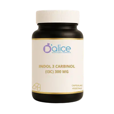 Indol-3-Carbinol (I3C) 200 mg- Suplemento para Modulação Hormonal e Proteção Celular  | 60 Doses em Capsulas vegetais