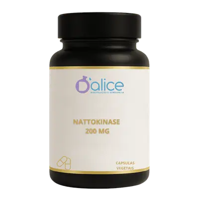Nattokinase (natto-e) 200 mg - Suplemento Natural para Circulação e Saúde Cardiovascular  | 60 Doses em Capsulas vegetais