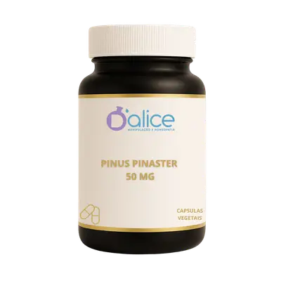 Pinus Pinaster 50 mg - Antioxidante Natural para Circulação, Pele e Coração | 60 Doses em Capsulas vegetais
