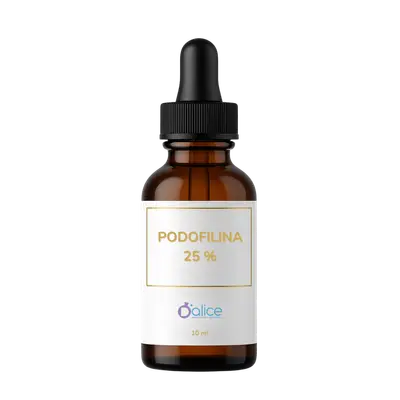 Podofilina 25% (Podofilotoxina) - Solução topica  | 10 ml