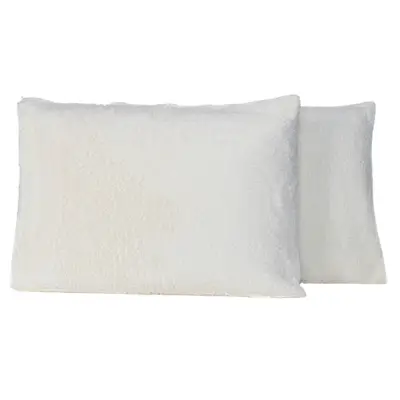 Par de Fronhas em Sherpa Colorida 70cm x 50cm - Lã de Carneiro