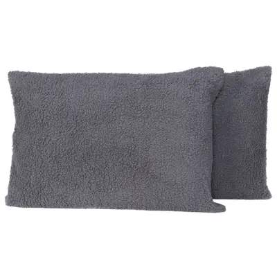 Par de Fronhas em Sherpa Colorida 70cm x 50cm - Lã de Carneiro