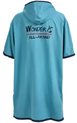 Poncho de microtecido Aqua Marina