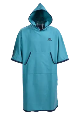 Poncho de microtecido Aqua Marina