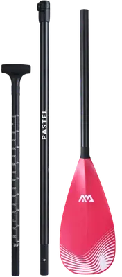 Remo Pastel Pink Ajustável em Fibra de Vidro / Carbono para Stand-up Paddlehandler