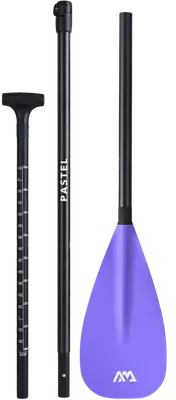 Remo Pastel Purple Ajustável em Fibra de Vidro / Carbono para Stand-up Paddlehandlerhandler