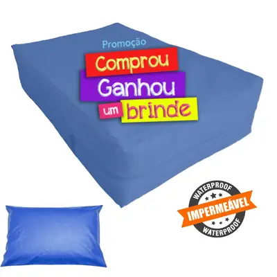 Capa Impermeável Hospitalar p/ Colchão Solteiro  + Brinde