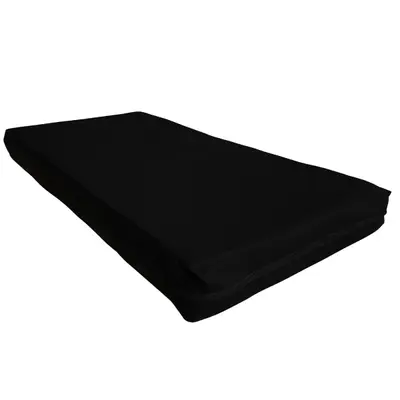 Capa Para Colchão Berço Mini Cama Impermeável Com Zíper PRETA