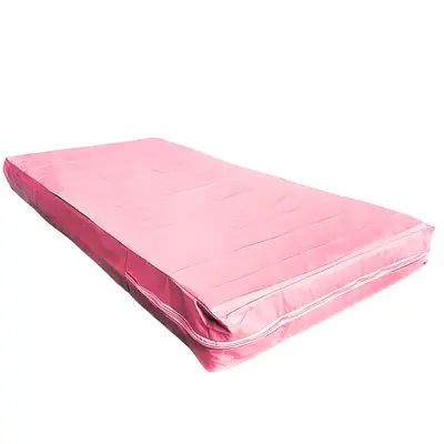 Capa Para Colchão Berço Mini Cama Impermeável Com Ziper ROSA BEBÊ