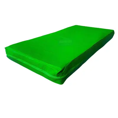 Capa Para Colchão Berço Mini Cama Impermeável Com Zíper VERDE BANDEIRA