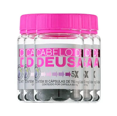 Compre 4 Leve 5 Cabelo de Deusa