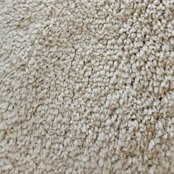 Tapete Sala Orgânico Bege 2,00x2,50 Antiderrapante Macio e Moderno