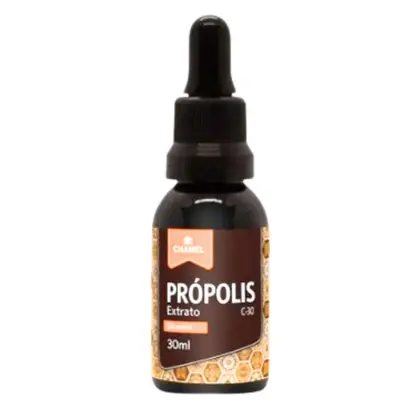 Extrato de Própolis 30ml   30% de Concentração  Chamel