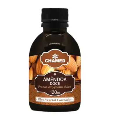 Óleo Vegetal de Amêndoa Doce 120ml - Chamed