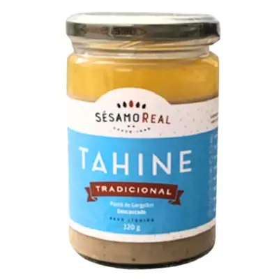 Tahine   Pasta de Gergelim Vegano Sésamo Real  320g