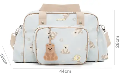 Bolsa Maternidade Lequiqui Alaska Grande - Azul