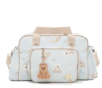 Bolsa Maternidade Lequiqui Alaska Grande - Azul